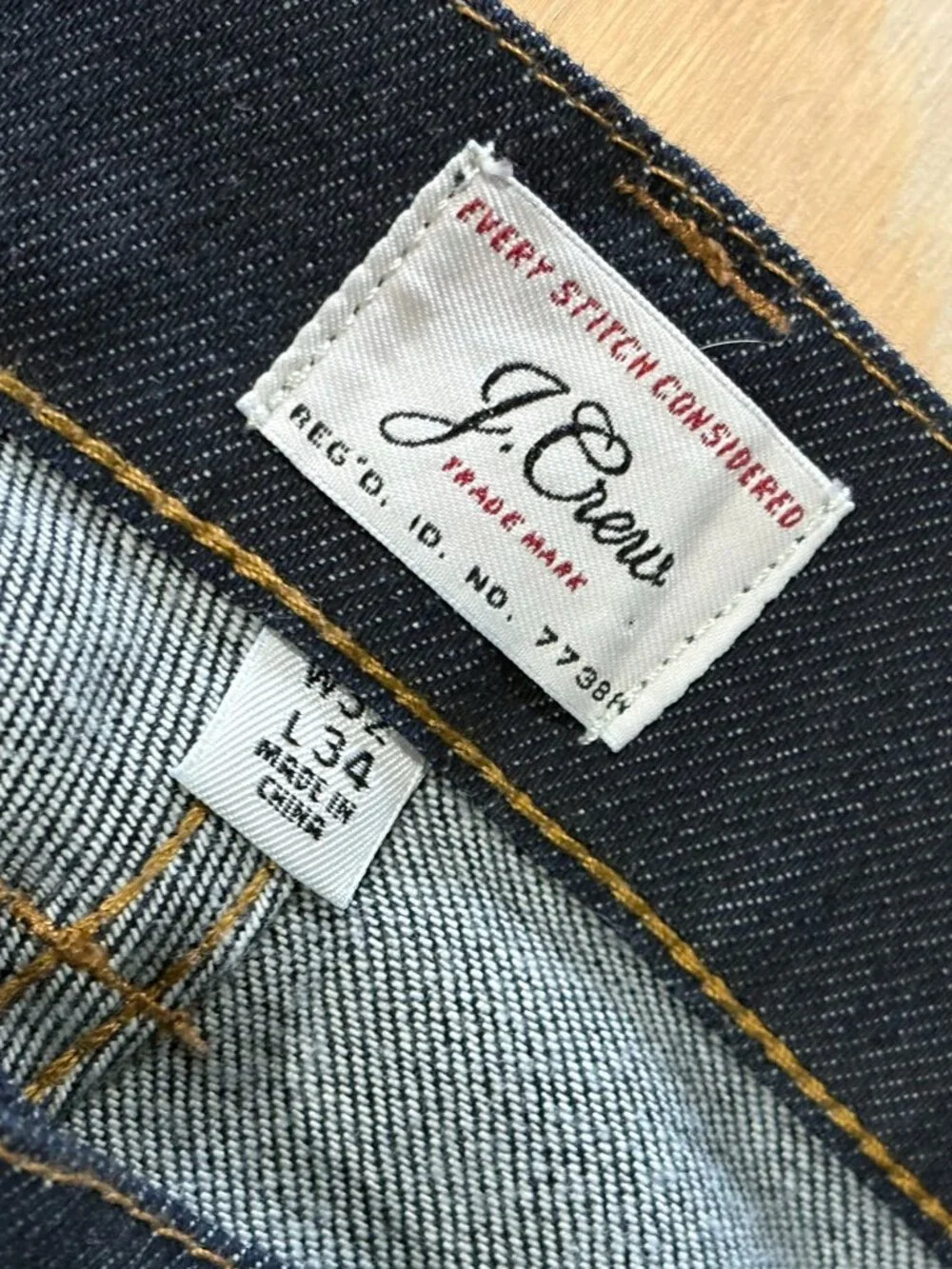 J.Crew 770™ Straight-Fit Japanese Denim | Mens | 32Wx34L
